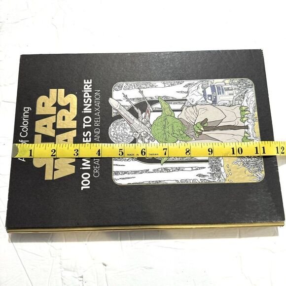 New Star Wars 100 Images to Inspire Creativity & Relaxation Art Therapy Hardback - Picture 10 of 11